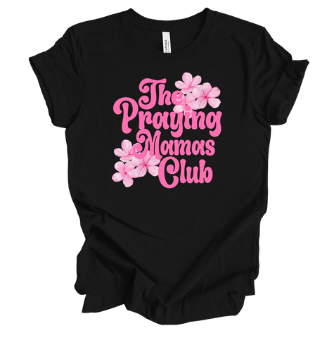 Trenz Shirt Company Fear Not The Praying Mamas Club Womens Christian Short Sleeve T-shirt