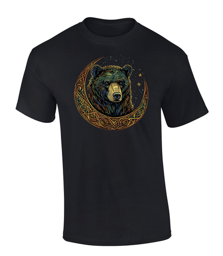 Trenz Shirt Company Celtic Bear Graphic Short Sleeve T-Shirt