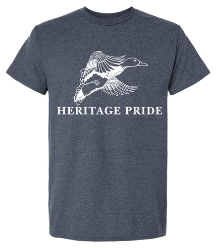 Heritage Pride Flying Duck Outdoors Men's Short Sleeve T-shirt Graphic Tee Heritage Pride Flying Duck Outdoors Men's Short Sleeve T-shirt Graphic Tee