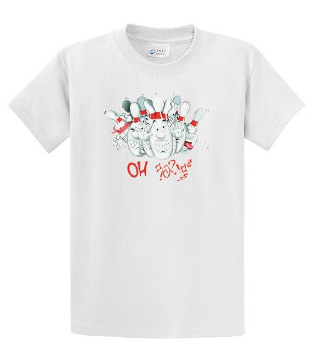 Bowling Funny Oh Shit Angry Bowling Pins Retro Tee #!&? Humorous Team League Bowl Candlepin Tee Bowling Funny Oh Shit Angry Bowling Pins Retro Tee #!&? Humorous Team League Bowl Candlepin Tee