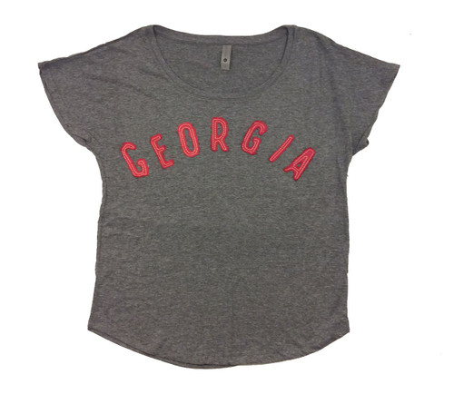Shirt Love Georgia Vintage Letter Next Level Dolman Shirt