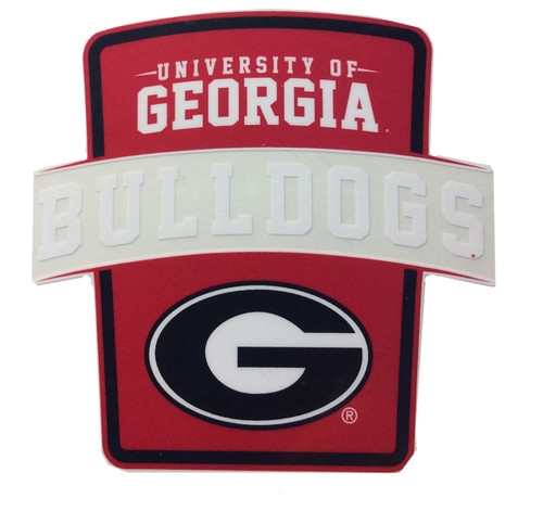 Brass Reminders, University of Georgia 6" X 6" Cup with Bulldogs Arch Brass Reminders, University of Georgia 6" X 6" Cup with Bulldogs Arch