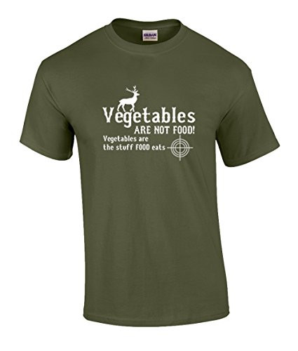 Vegetables are Not Food Funny Adult Tee Shirt Military Vegetables are Not Food Funny Adult Tee Shirt Military