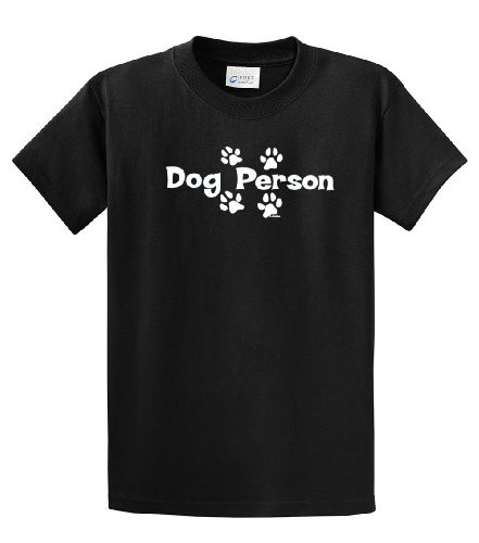 Dog Person Pawprints Puppy Great Dog Lover Unisex Adult Short Sleeve T-shirt Dog Person Pawprints Puppy Great Dog Lover Unisex Adult Short Sleeve T-shirt