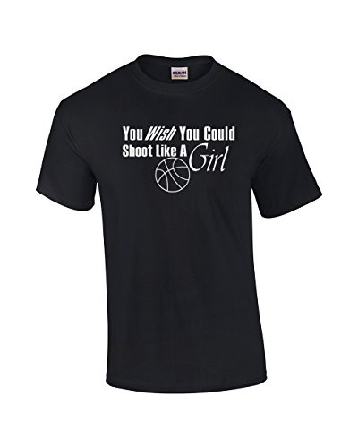 Basketball Short Sleeve T-shirt You Wish You Could Shoot Like A Girl Basketball Short Sleeve T-shirt You Wish You Could Shoot Like A Girl
