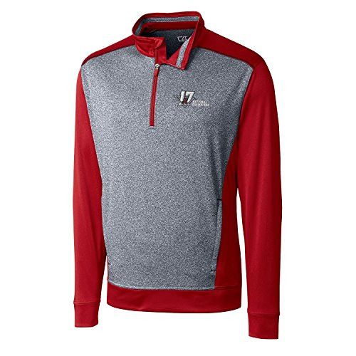 Cutter and Buck Alabama 2017 National Champions Replay Half Zip Pullov Cardinal Red