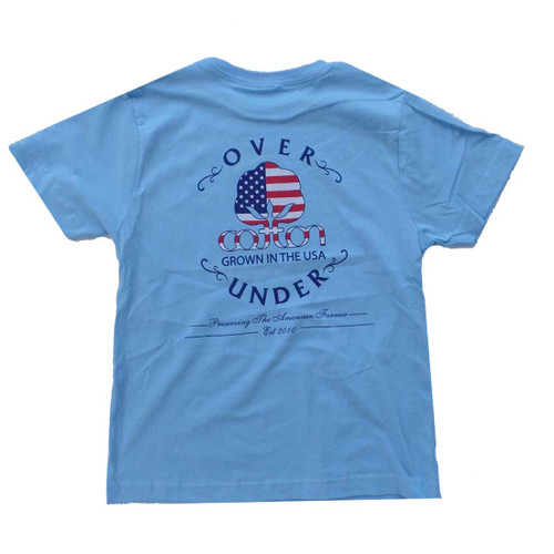 Over Under Youth Grown In USA Tee Shirt Tee Shirt Over Under Youth Grown In USA Tee Shirt Tee Shirt