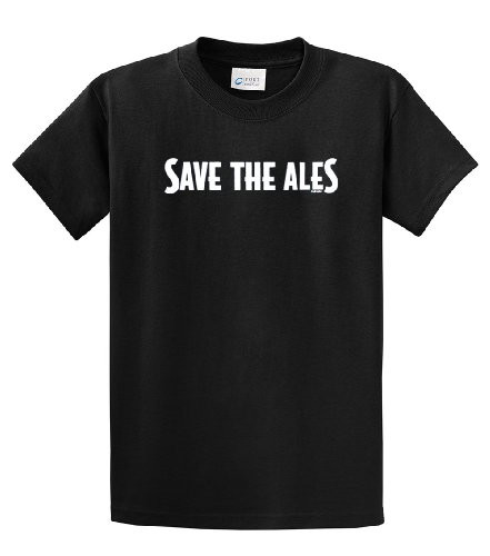 Beer T-shirt Save The Ales Brewery Pub IPA Stout Sour Lager Tee Shirt Funny Humorous