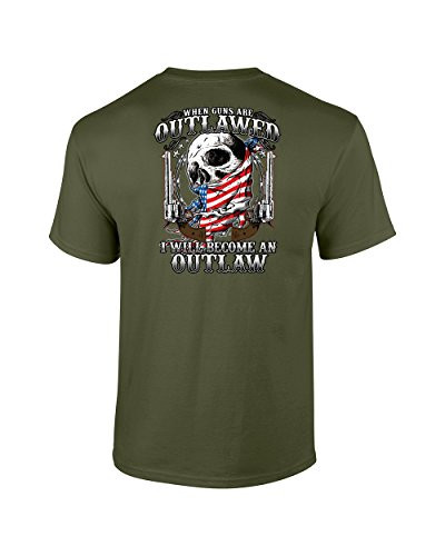 2Nd Amendement Tee Shirt When s are Outlawed Military 2Nd Amendement Tee Shirt When s are Outlawed Military