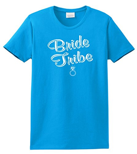 Bachelorette Party Tee Shirt Bride Tribe and Wedding Ring Antiquesapphir Bachelorette Party Tee Shirt Bride Tribe and Wedding Ring Antiquesapphir
