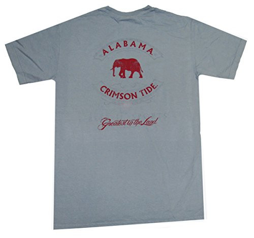 Alabama Distressed Silhouette SS Tee Shirt