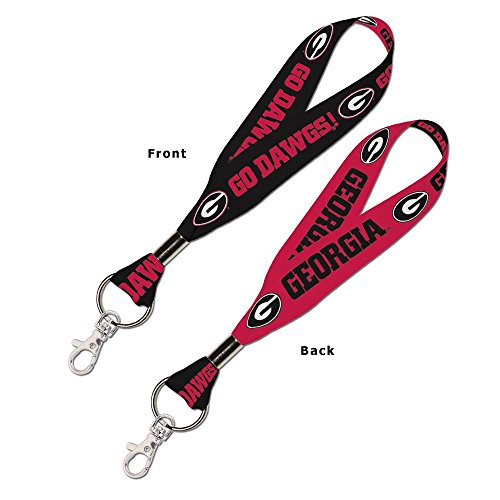 NCAA University of Georgia 77354011 Lanyard Key Strap, 1"