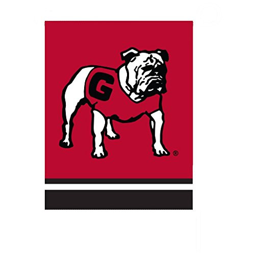 Jay Mac Sports University of Georgia Standing Bulldog Garden Flag