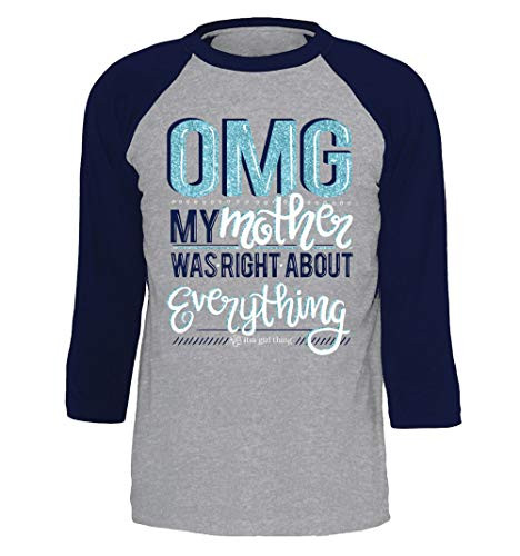 Itsa Girl Thing OMG 3/4 Raglan Sleeve T-Shirt