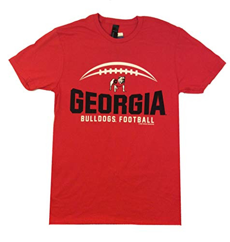 New World Graphics Georgia Arch Football Short Sleeve Tee Shirt Red New World Graphics Georgia Arch Football Short Sleeve Tee Shirt Red