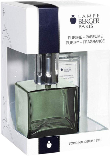 Lampe Berger Paris Cube Giftset- Green Cube with Ocean Breeze Fragrence Lampe Berger Paris Cube Giftset- Green Cube with Ocean Breeze Fragrence