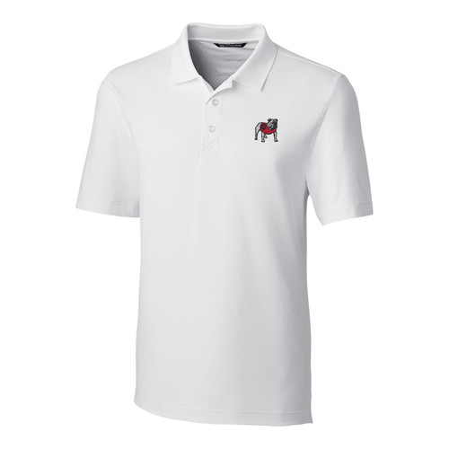 Cutter & Buck NCAA University of Georgia Bulldogs Forge Stretch Men's Short Sleeve Polo
