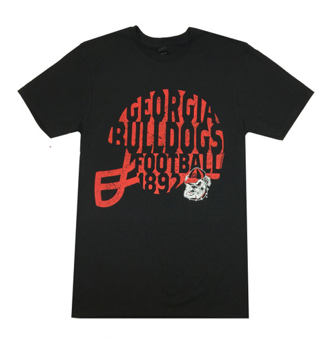 New World Graphics UGA 1892 Helmet Short Sleeve T-shirt New World Graphics UGA 1892 Helmet Short Sleeve T-shirt