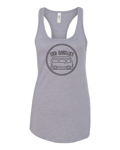 Women's Seek Adventure Ladies Fit Racerback Tank Top Women's Seek Adventure Ladies Fit Racerback Tank Top