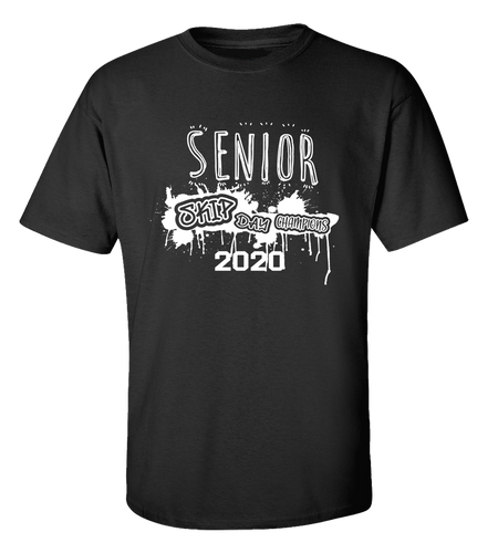 Unisex 2020 Senior Skip Day Champions Short Sleeve T-shirt