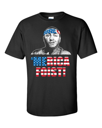 Funny Three Stooges 'Merica First American Flag Short Sleeve T-shirt