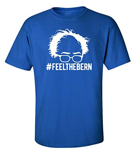 Funny Political Feel The Bern Adult Unisex Short Sleeve Tee Shirt Black Funny Political Feel The Bern Adult Unisex Short Sleeve Tee Shirt Black