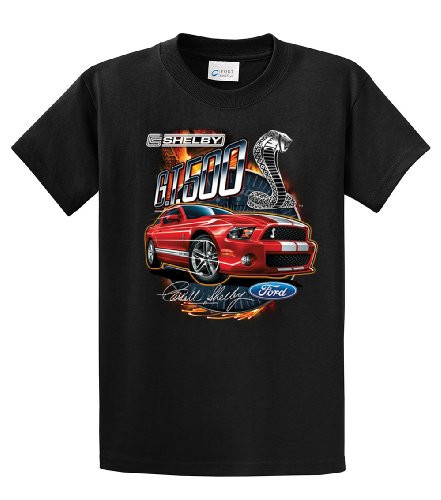 Ford Mustang Shelby GT 500 Ford Logo Cobra Model Men's Short Sleeve T-shirt Ford Mustang Shelby GT 500 Ford Logo Cobra Model Men's Short Sleeve T-shirt