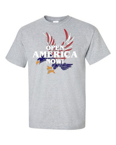 Trenz Shirt Company Open America Now Unisex Short Sleeve T-shirt Trenz Shirt Company Open America Now Unisex Short Sleeve T-shirt