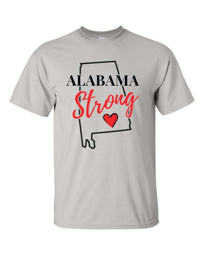USA States Strong State Outline Heart Unisex Adult Short Sleeve T-shirt USA States Strong State Outline Heart Unisex Adult Short Sleeve T-shirt