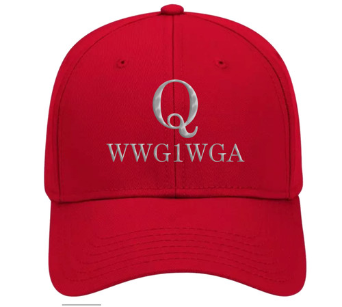 Trenz Shirt Company Christian Embroidered Q WWG1WGA Baseball Hat Trenz Shirt Company Christian Embroidered Q WWG1WGA Baseball Hat
