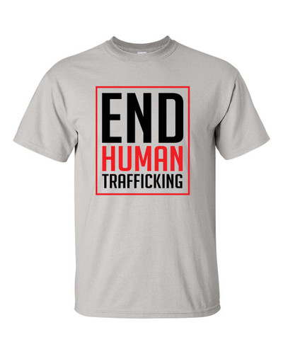 End Human Trafficking Unisex Adult Short Sleeve T-shirt