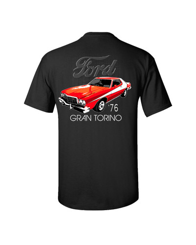 Trenz Shirt Company Ford Gran Torino Classic Short Sleeve T-shirt Trenz Shirt Company Ford Gran Torino Classic Short Sleeve T-shirt