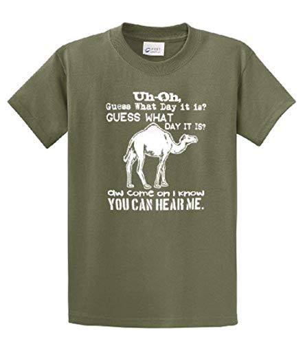Funny Camel Youth Tee Shirt Guess What Day It is Hump Day Military Yl Funny Camel Youth Tee Shirt Guess What Day It is Hump Day Military Yl