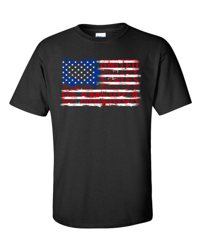 Patriot Pride Collection Love USA Graffiti Flag Short Sleeve T-shirt Patriot Pride Collection Love USA Graffiti Flag Short Sleeve T-shirt