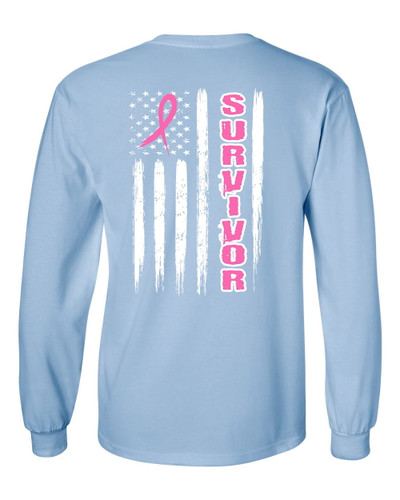 Breast Cancer Awareness T-shirt Cancer Survivor Pink Ribbon Long Sleeve Unisex Shirt Breast Cancer Awareness T-shirt Cancer Survivor Pink Ribbon Long Sleeve Unisex Shirt