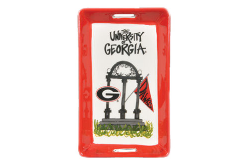 Univeristy of Georgia Arches Mini Tray Serving Plate