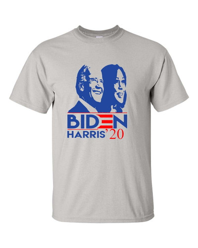 Political Joe Biden Kamala Harris Biden Harris 2020 Side Profile Short Sleeve T-shirt Political Joe Biden Kamala Harris Biden Harris 2020 Side Profile Short Sleeve T-shirt