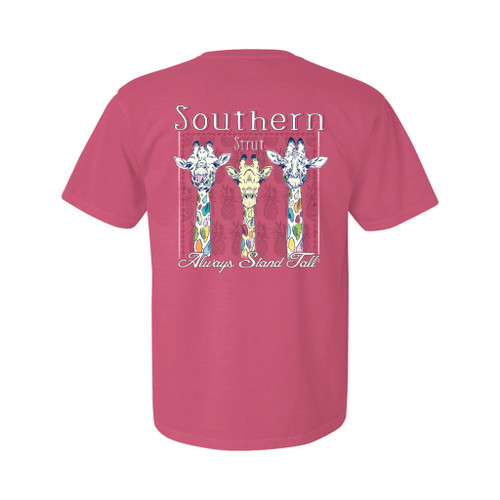 Southern Strut Youth Always Stand Tall Unisex Comfort Colors Short Sleeve T-Shirt