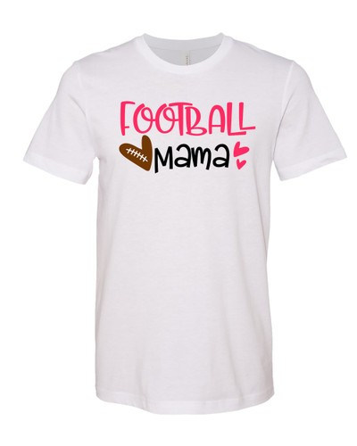 Trenz Shirt Company Football Mama Short Sleeve Tee Shirt Trenz Shirt Company Football Mama Short Sleeve Tee Shirt