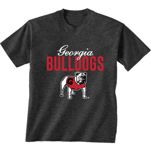 New World Graphics NCAA University of Georgia Standing Bulldog Georgia Script Adult Unisex Comfort Colors Short Sleeve T-Shirt New World Graphics NCAA University of Georgia Standing Bulldog Georgia Script Adult Unisex Comfort Colors Short Sleeve T-Shirt