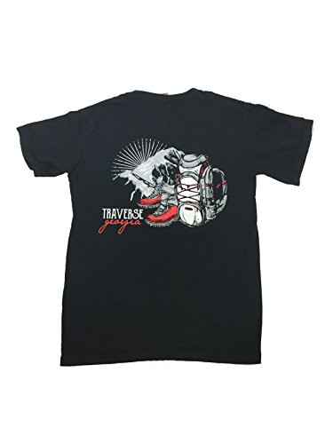 Georgia Bulldogs Traverse Comfort Color Tee Shirt Black Georgia Bulldogs Traverse Comfort Color Tee Shirt Black