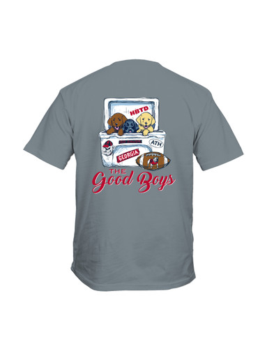 New World Graphics NCAA University of Georgia Cooler Puppies Youth Comfort Colors Short Sleeve T-Shirt New World Graphics NCAA University of Georgia Cooler Puppies Youth Comfort Colors Short Sleeve T-Shirt