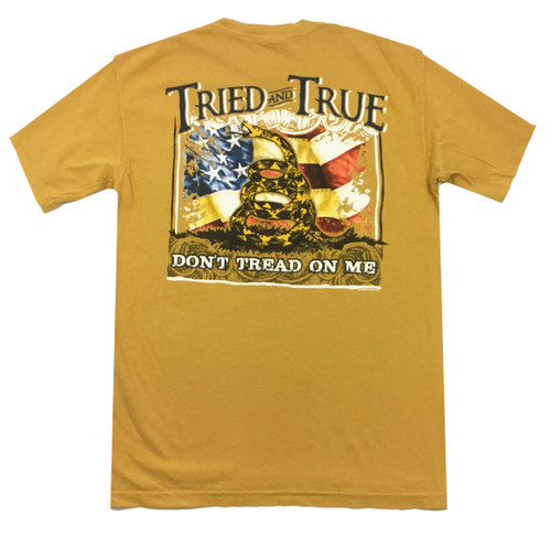 Tried and True Comfort Color Don't Tread Short Sleeve T-shirt