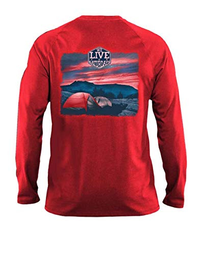 We Live For Saturdays Journey Long Sleeve Tee Red We Live For Saturdays Journey Long Sleeve Tee Red