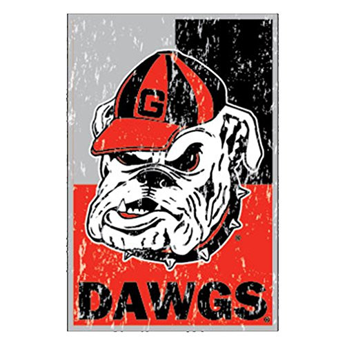 Georgia Poster w/ Bulldog Decal Georgia Poster w/ Bulldog Decal