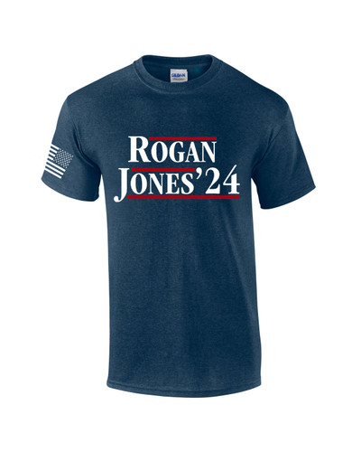 Rogan Jones '24 Funny Political Mens Short Sleeve T-shirt Graphic Tee Rogan Jones '24 Funny Political Mens Short Sleeve T-shirt Graphic Tee