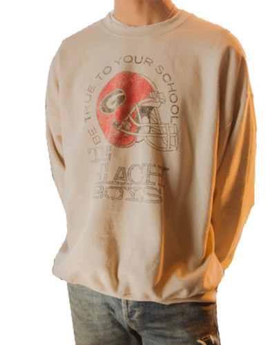 LivyLu Women's UGA Georgia College University True To Your School Thrifted Sweatshirt LivyLu Women's UGA Georgia College University True To Your School Thrifted Sweatshirt