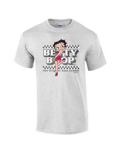 Betty Boop The Original Sass Symbol Distressed Unisex Short Sleeve T-shirt Graphic Tee