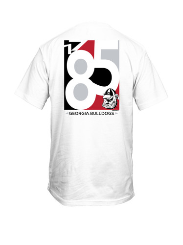 New World Graphics Georgia Collegiate Football UGA Big Numbers Adult Unisex Short Sleeve T-Shirt New World Graphics Georgia Collegiate Football UGA Big Numbers Adult Unisex Short Sleeve T-Shirt