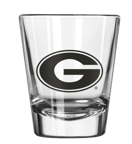 Logo Brands Univeristy of Georgia UGA NCAA 2oz. Game Day Shot Glass Logo Brands Univeristy of Georgia UGA NCAA 2oz. Game Day Shot Glass